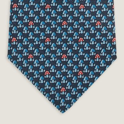 Balade en Foret tie - Blue | Hermès USA